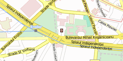 Stadtplan Opera Națională București