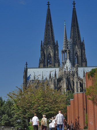 Fotos Steinmauer zum Kölner Dom